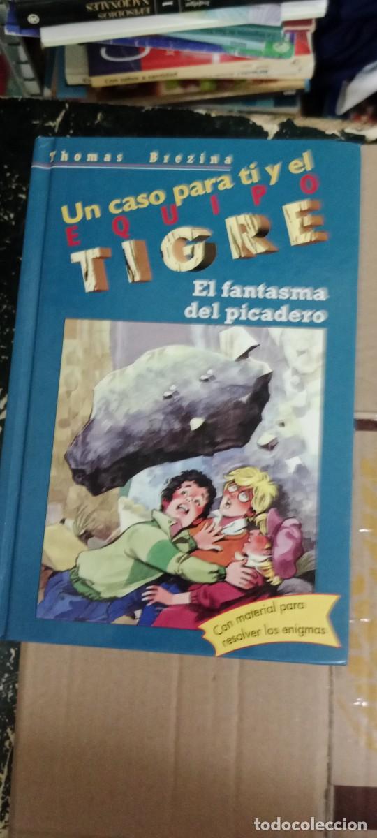 Libros de segunda mano: LOTE DE 14 LIBROS UN CASO PARA TI Y EL EQUIPO TIGRE THOMAS BREZINA TODOS SOBRE CERRADO G-QK69V