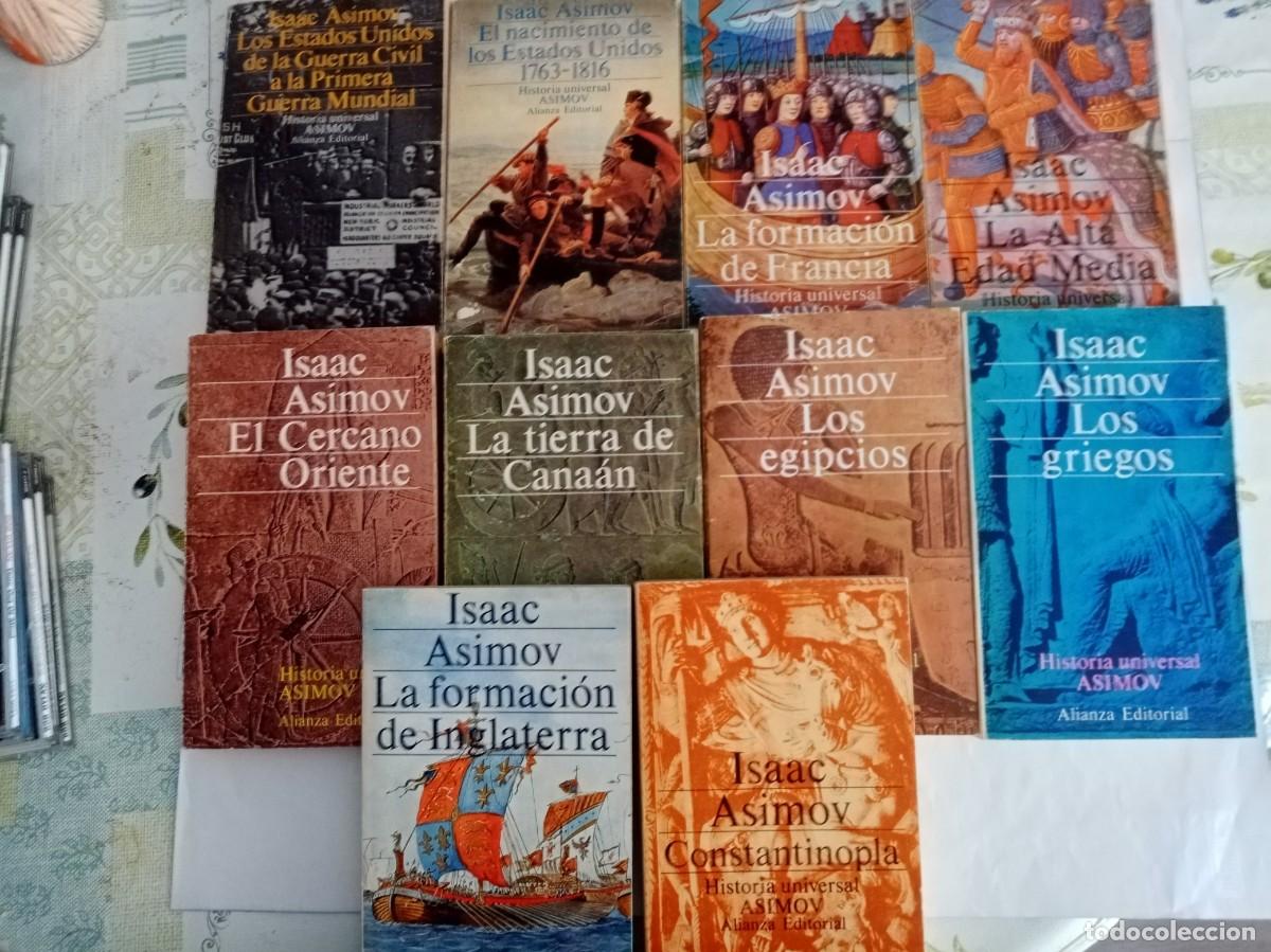 Libros de segunda mano: HISTORIA UNIVERSAL ( 10 VOL ) . Isaac Asimov ( ALIANZA )