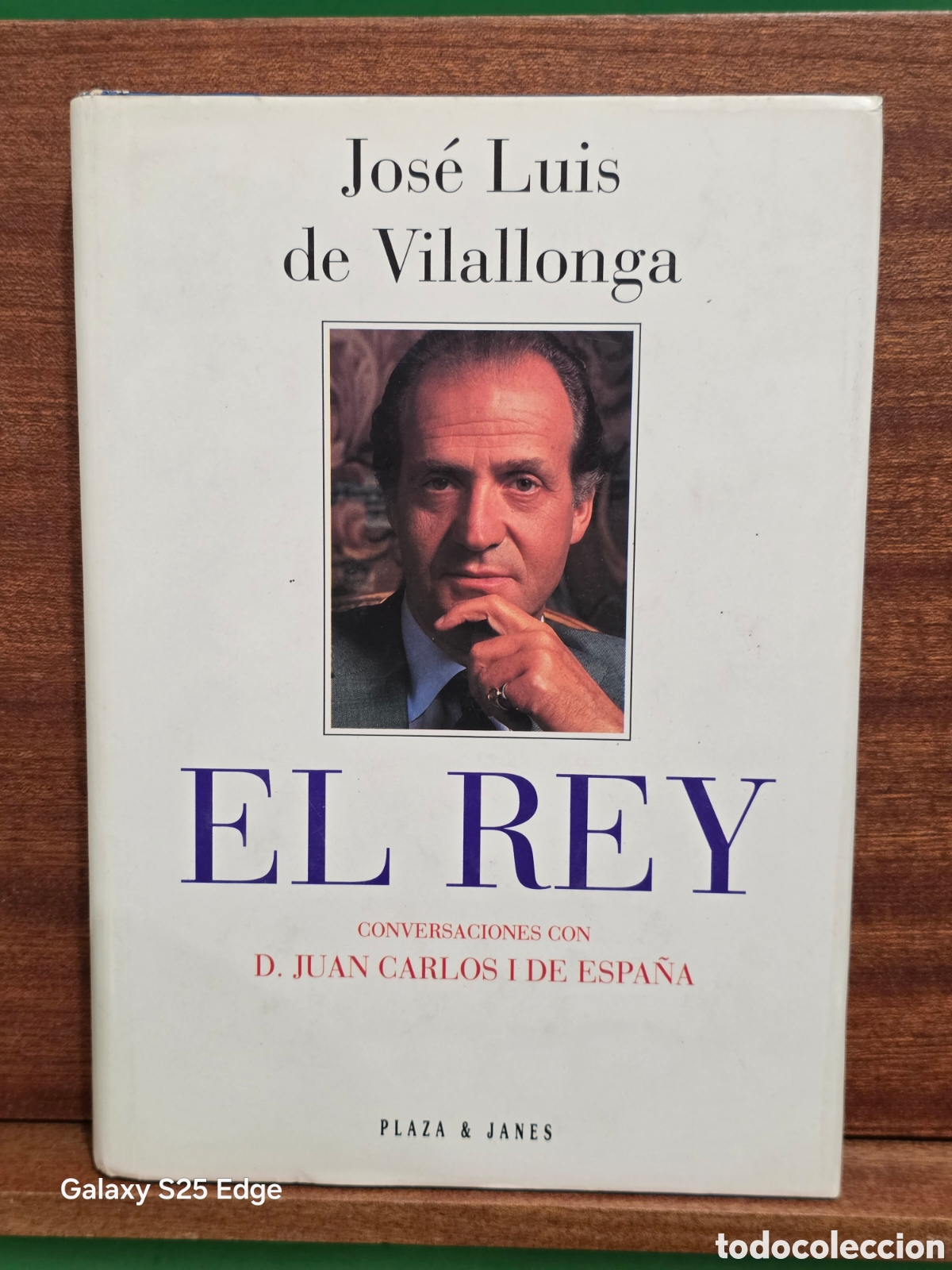 Libros de segunda mano: JOSE LUIS DE VILALLONGA...&rdquo;&rdquo;EL REY, CONVERSACIONES CON D. JUAN CARLOS I DE ESPA&Ntilde;A&rdquo;&rdquo;...PLAZA Y JANES.
