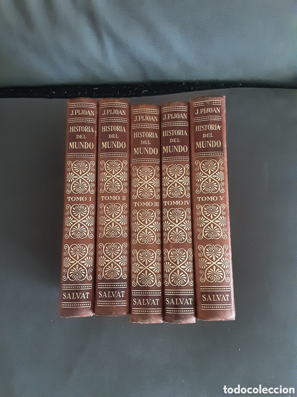 Libros de segunda mano: HISTORIA DEL MUNDO EN 5 TOMOS 1955 POR J. PIJOAN SALVAT ILUSTRADO