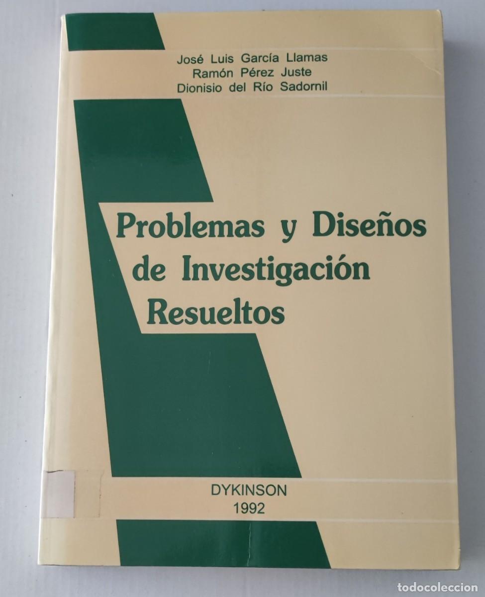 Libros de segunda mano: PROBLEMAS Y DISE&Ntilde;OS DE INVESTIGACI&Oacute;N RESUELTOS