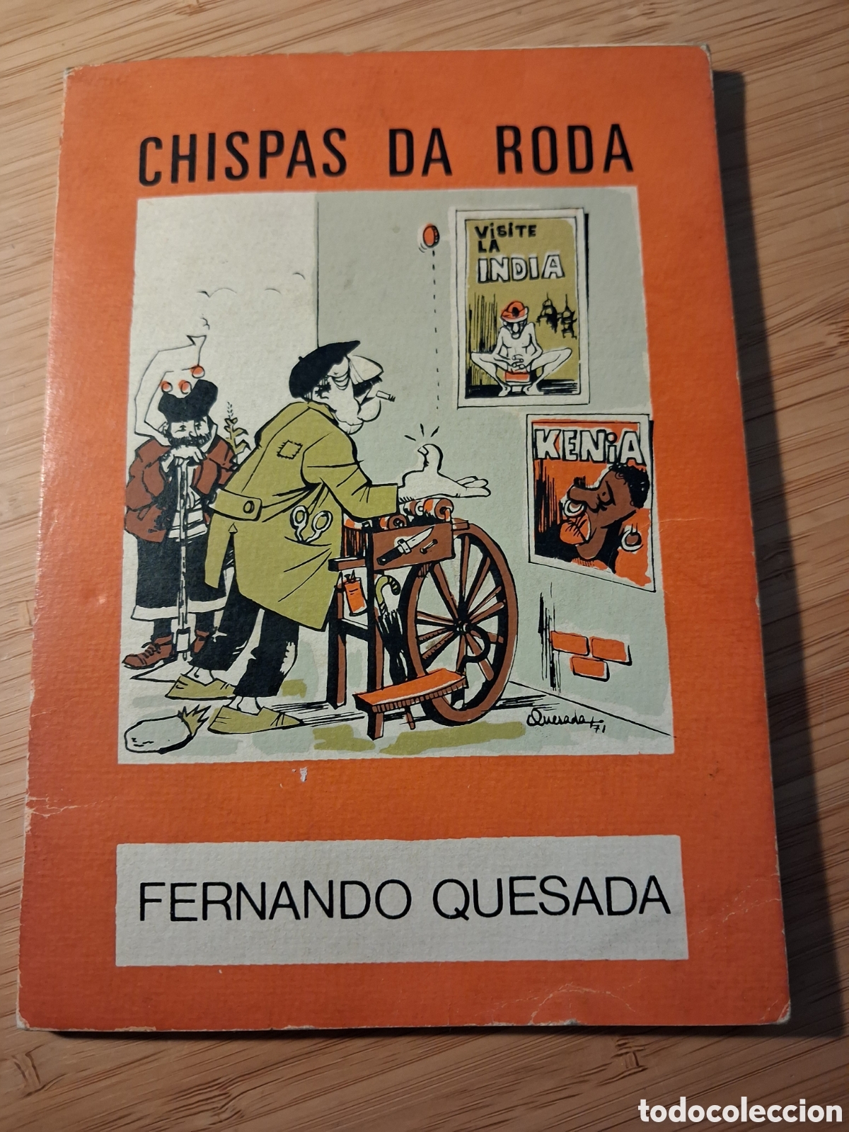 Libros de segunda mano: (gallego) Chispas da Roda - Fernando Quesada (Castrelos 1971)