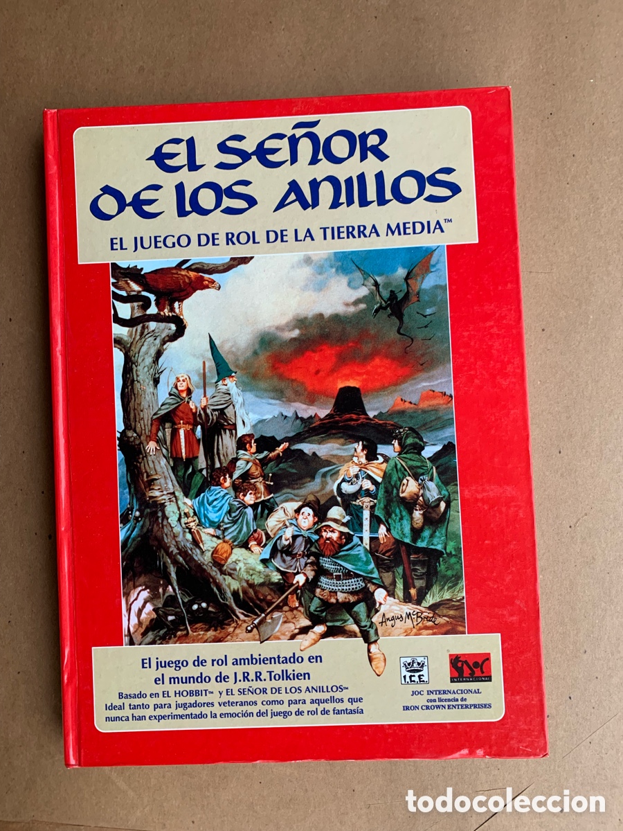 Libros de segunda mano: EL SE&Ntilde;OR DE LOS ANILLOS EL JUEGO DE ROL DE LA TIERRA MEDIA J
