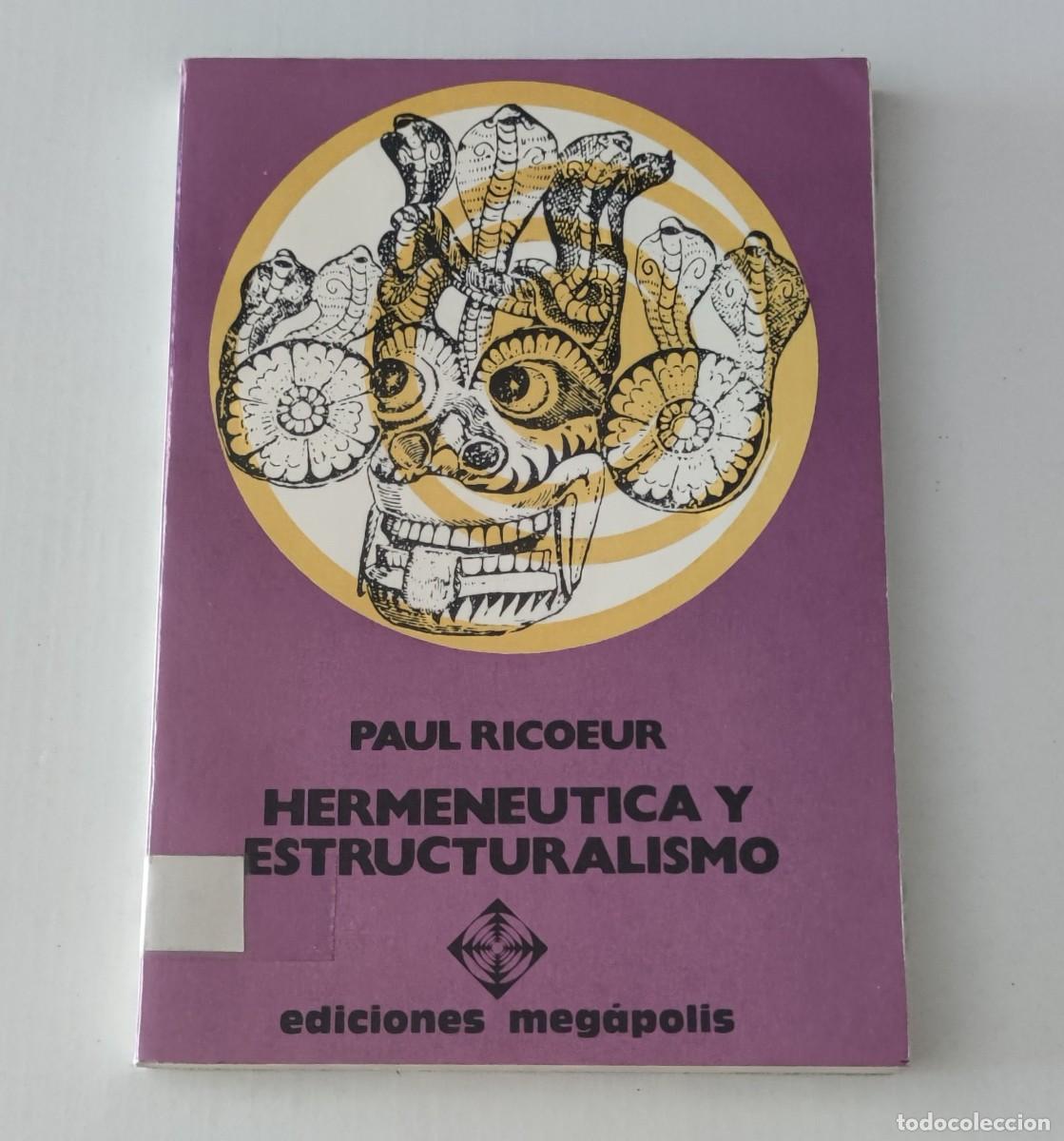 Libros de segunda mano: HERMENEUTICA Y ESTRUCTURALISMO