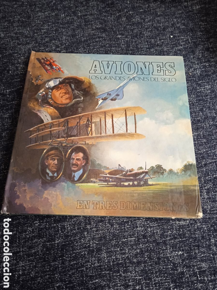 Libros de segunda mano: Aviones. Los grandes aviones del siglo EN TRES DIMENSIONES -LIBRO POP UP -ED. MONTENA