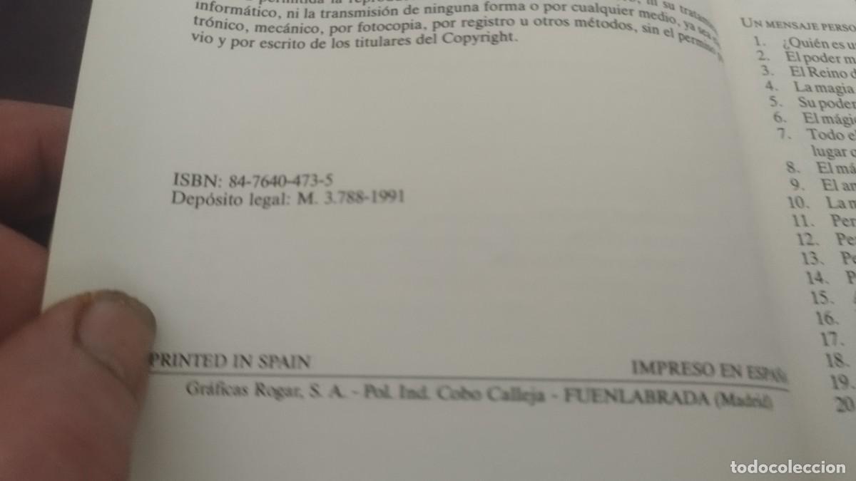 Libros de segunda mano: EL MILAGROSO PODER DE LA MENTE / DAN CUSTER / ZUX 31 / EDAF - Foto 8