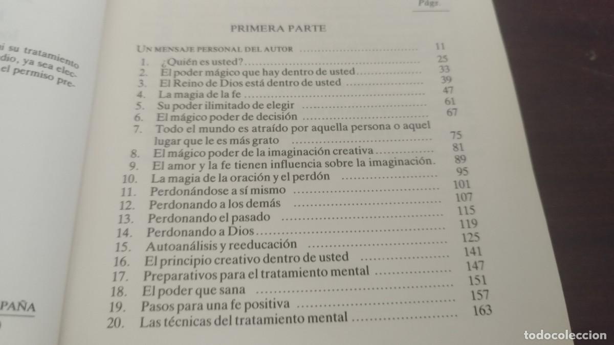 Libros de segunda mano: EL MILAGROSO PODER DE LA MENTE / DAN CUSTER / ZUX 31 / EDAF - Foto 9