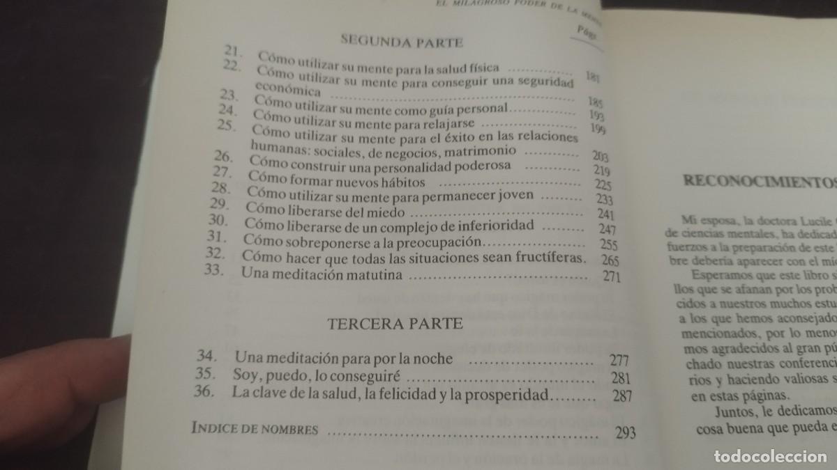 Libros de segunda mano: EL MILAGROSO PODER DE LA MENTE / DAN CUSTER / ZUX 31 / EDAF - Foto 10