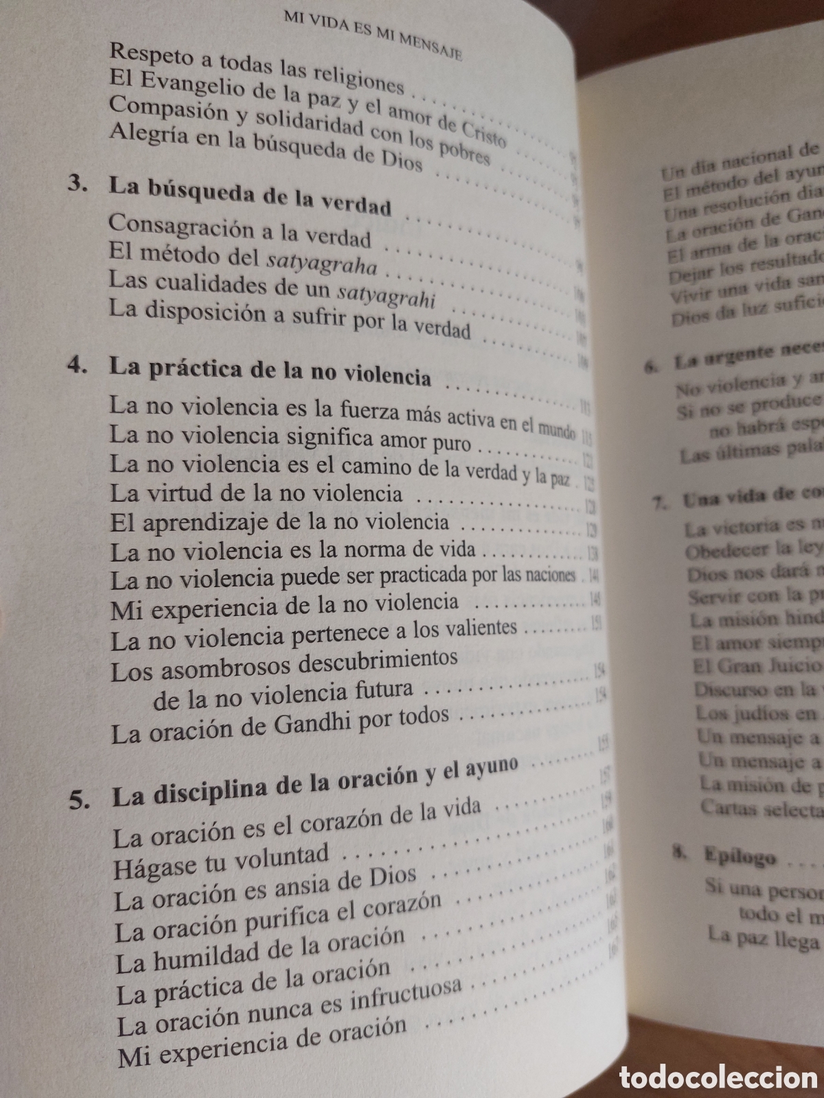 Libros de segunda mano: Mi vida es mi mensaje. Gandhi - Foto 3
