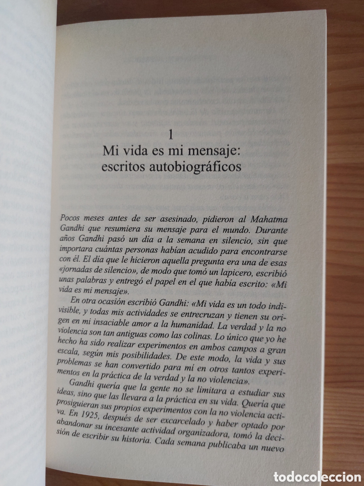 Libros de segunda mano: Mi vida es mi mensaje. Gandhi - Foto 6