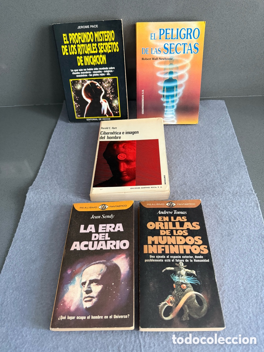 Libros de segunda mano: LOTE LIBROS REALISMO FANT&Aacute;STICO PLAZA JANE - ED. DE VECCHI - SECTAS - ESOTERISMO - RITUALES