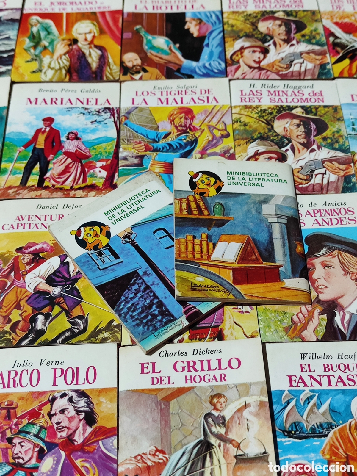 Second hand books: Colecci&oacute;n completa 36 unidades MINI BIBLIOTECA DE LA LITERATURA UNIVERSAL PETETE GARCIA FERRE