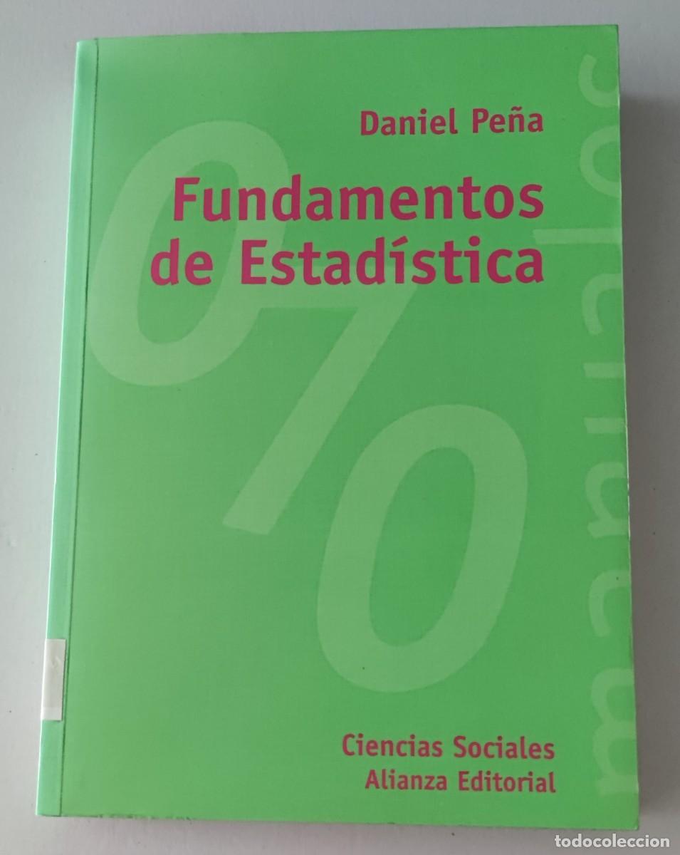Libros de segunda mano: FUNDAMENTOS DE ESTAD&Iacute;STICA