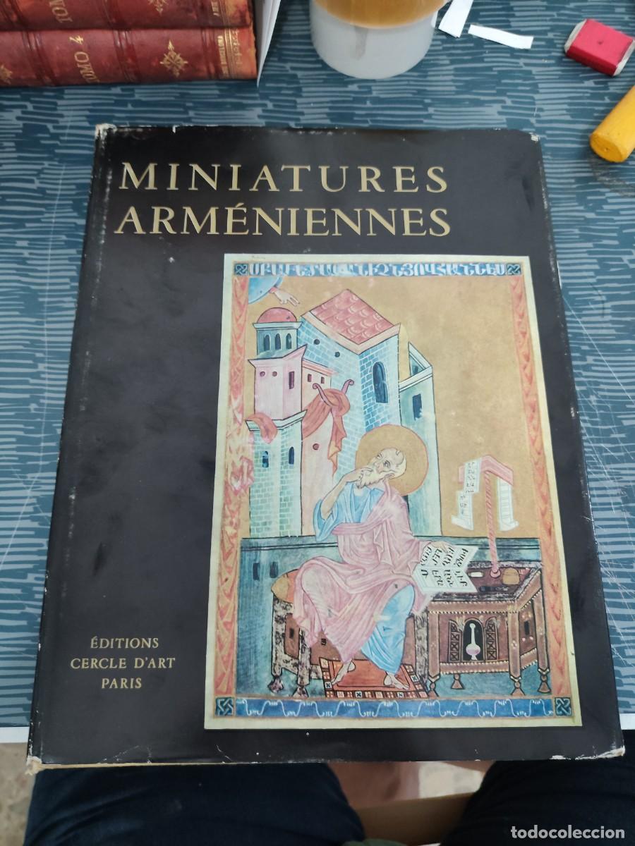 Libros de segunda mano: MINIATURES ARMENIENNES,LYDIA A.DOURNOVO,EDITIONS CERCLE D'ART,1960,VER FOTOS