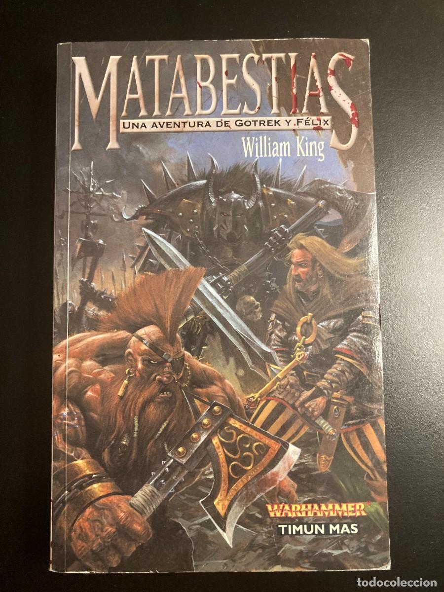 Libros de segunda mano: Libro Matabestias Warhammer