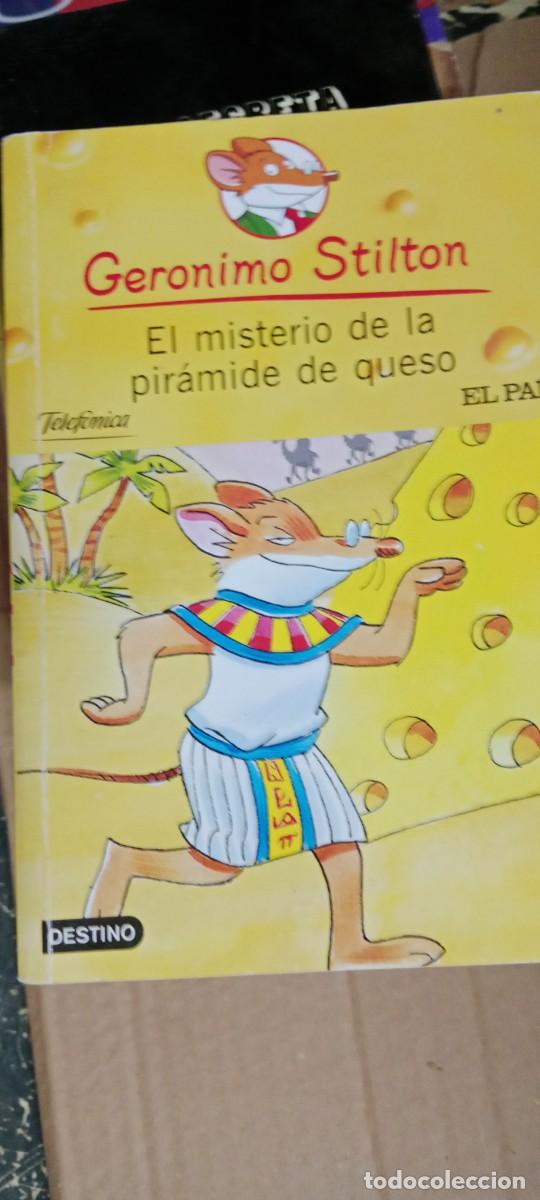 Libri di seconda mano: GERONIMO STILTON EL MISTERIO DE LA PIRAMIDE DE QUESO LIBRO TOP-17