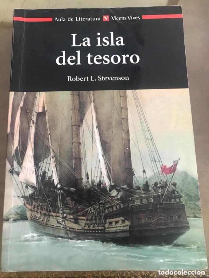 Libros de segunda mano: Robert L. Stevenson - La isla del tesoro Aula de Literatura Ed. Vicens Vives 4&ordf; reimpr. 2002
