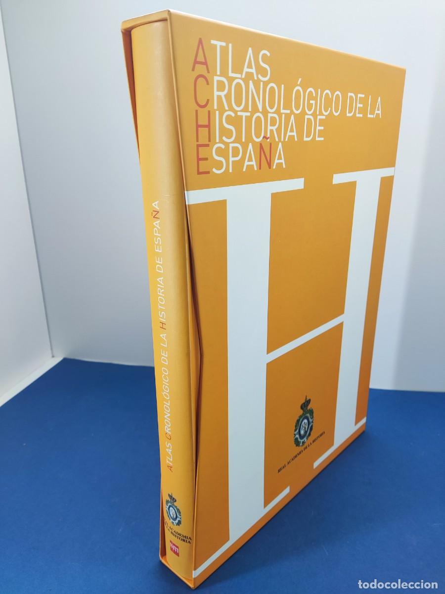 Libros de segunda mano: ATLAS CRONOL&Oacute;GICO DE LA HISTORIA DE ESPA&Ntilde;A / 2008. REAL ACADEMIA DE LA HISTORIA