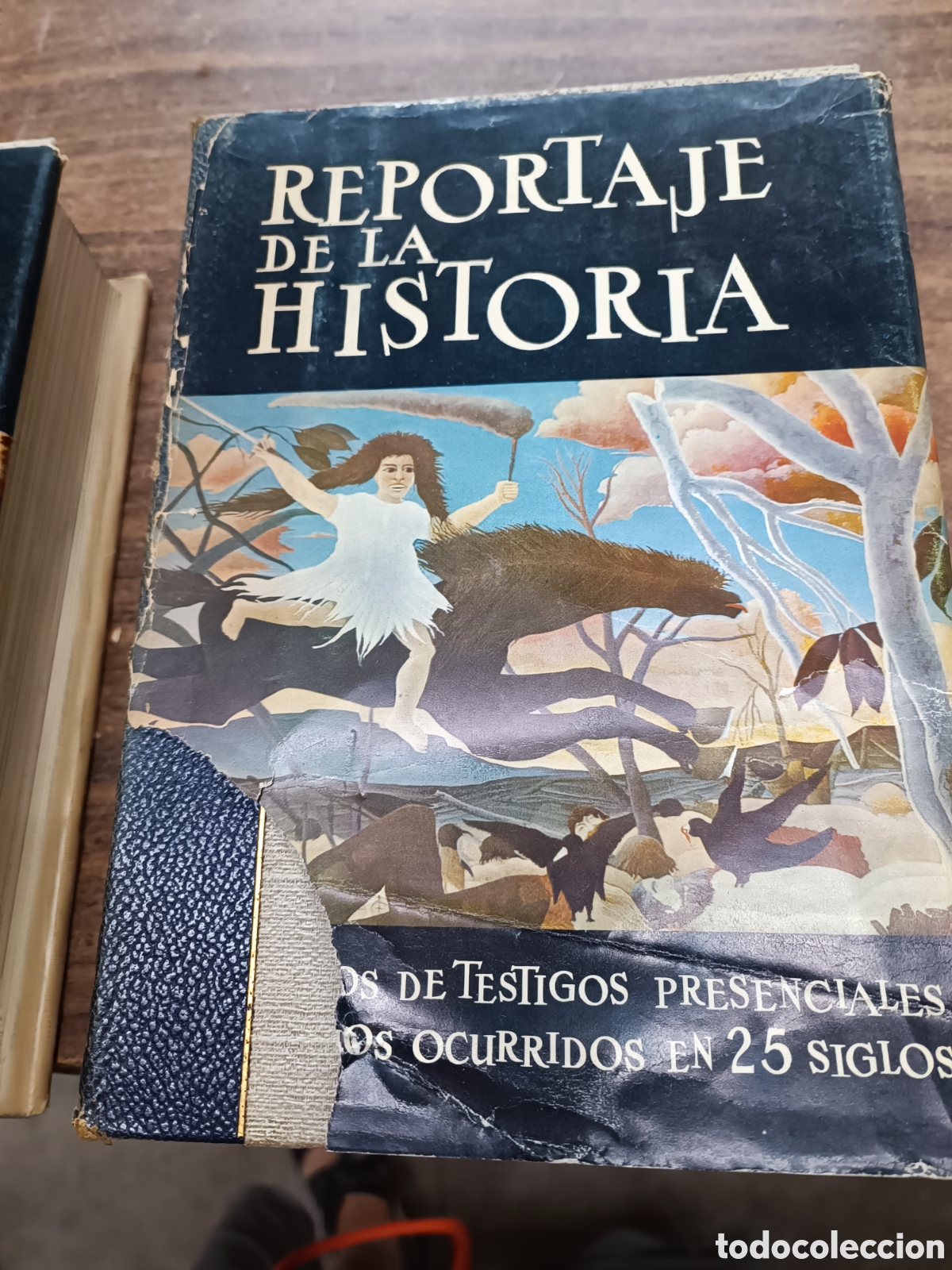 Libros de segunda mano: Los tres vol&uacute;menes de Reportaje de la historia - Foto 3