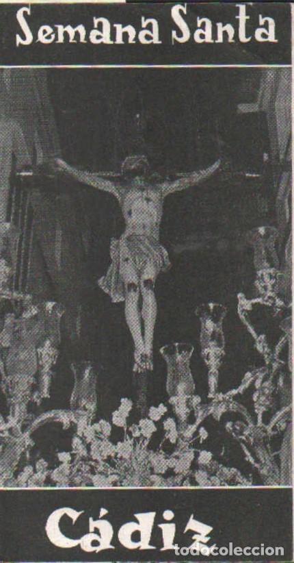Libros de segunda mano: FOLLETO SEMANA SANTA GADITANA. VV.AA. A-SESANTA-3779