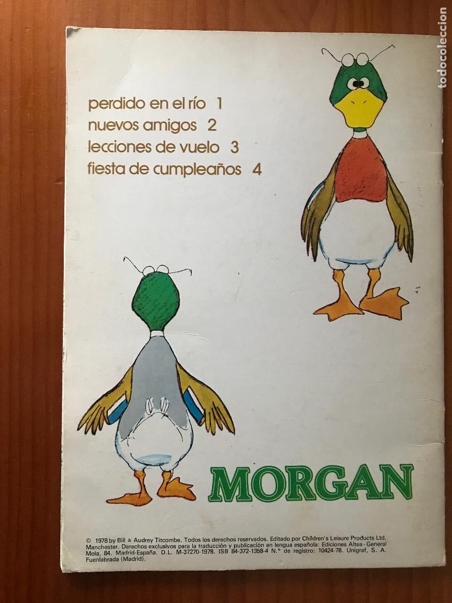 Libros de segunda mano: Morgan el pato distra&iacute;do. Fiesta de cumplea&ntilde;os. 4. Altea - Foto 4