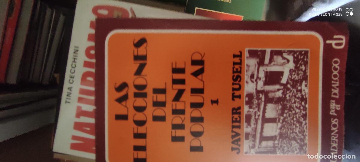 Libros de segunda mano: Tusell. Las elecciones del frente popular I