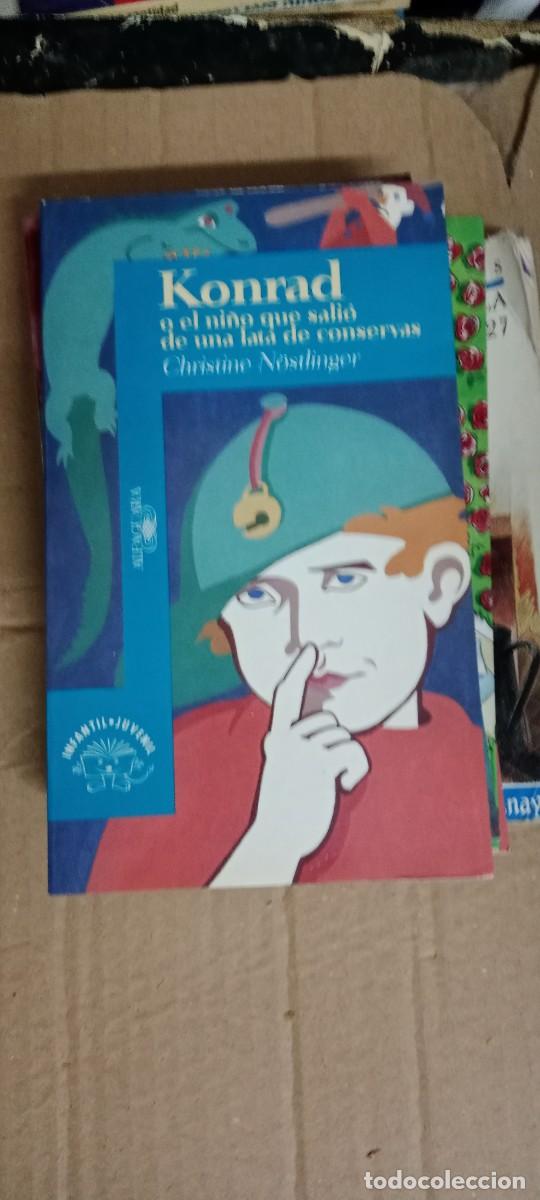 Libros de segunda mano: KONRAD O EL NI&Ntilde;O QUE SALIO DE UNA LATA DE CONSERVAS - POR CHRISTINE N&Ouml;STLINGER LIBRO TOP-17