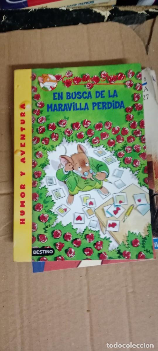 Livros em segunda m&atilde;o: GERONIMO STILTON - EN BUSCA DE LA MARAVILLA PERDIDA LIBRO TOP-17