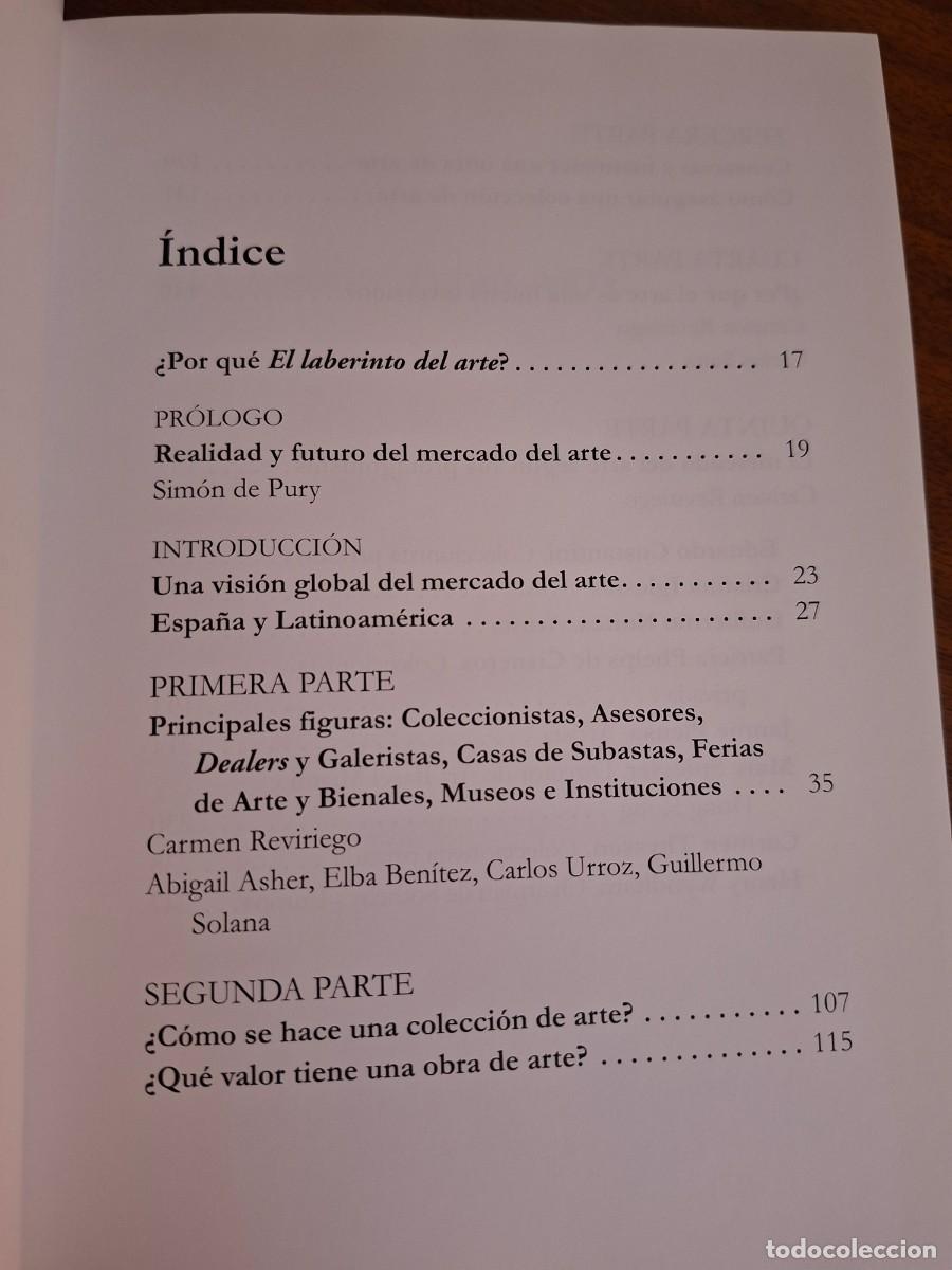 Libros de segunda mano: El laberinto del arte --- Carmen Reviriego - Foto 4