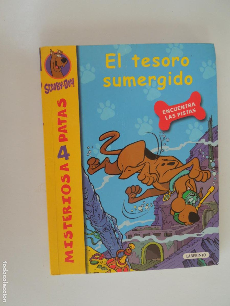 Libros de segunda mano: EL TESORO SUMERGIDO - SCOOBY-DOO! - ENCUENTRA LAS PISTAS - LABERINTO - 2011