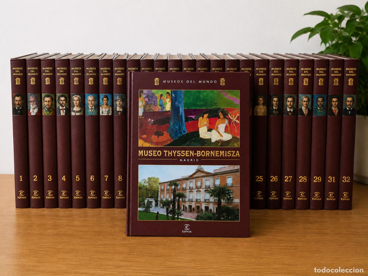 Libros de segunda mano: Colecci&oacute;n completa Museos del Mundo &ndash; Espasa &ndash; 32 tomos &ndash; Historia del Arte &ndash; Tapa dura
