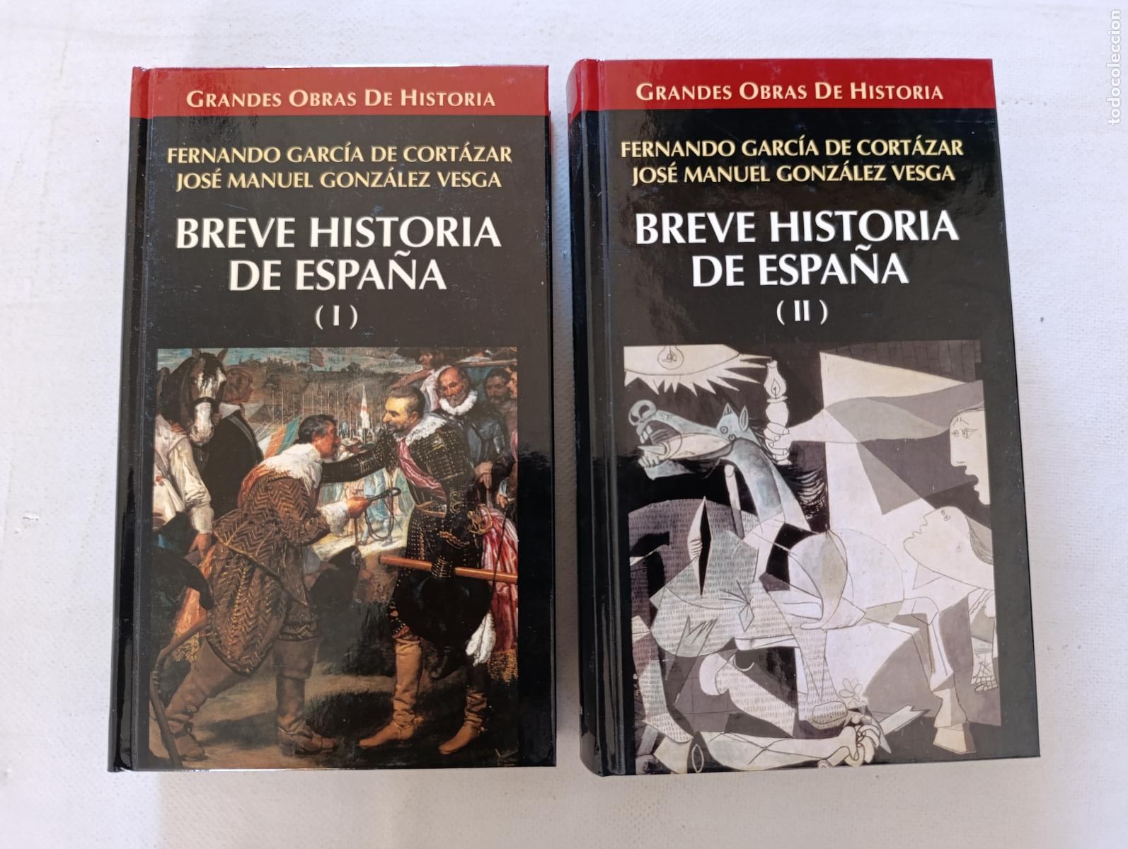 Libros de segunda mano: BREVE HISTORIA DE ESPA&Ntilde;A I Y II (1 Y 2) - 2 TOMOS - GARCIA DE CORTAZAR - ALTAYA - TAPA DURA (314)