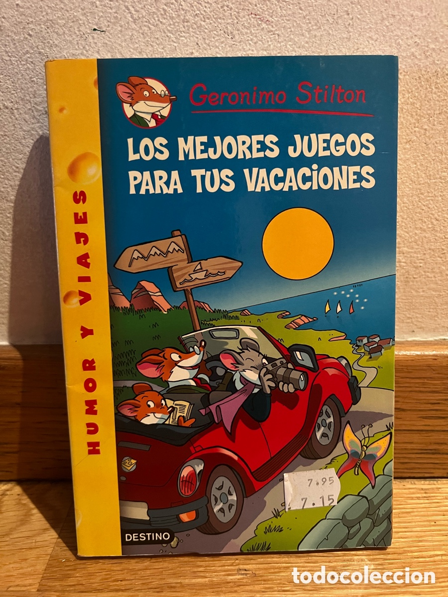 Libros de segunda mano: Geronimo Stilton LOS MEJORES JUEGOS PARA TUS VACACIONES
