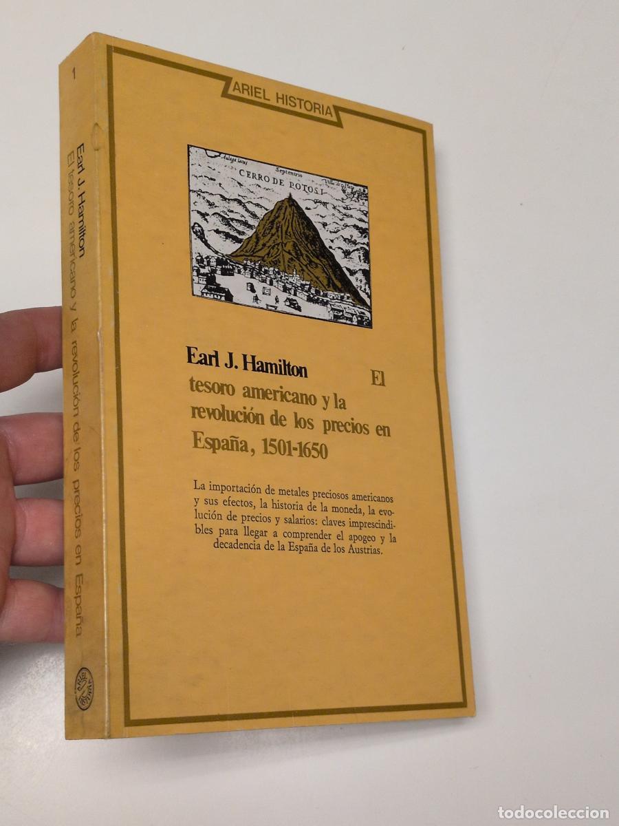 Libros de segunda mano: El tesoro americano y la revoluci&oacute;n de los precios en Espa&ntilde;a, 1501-1650 - Earl J. Hamilton