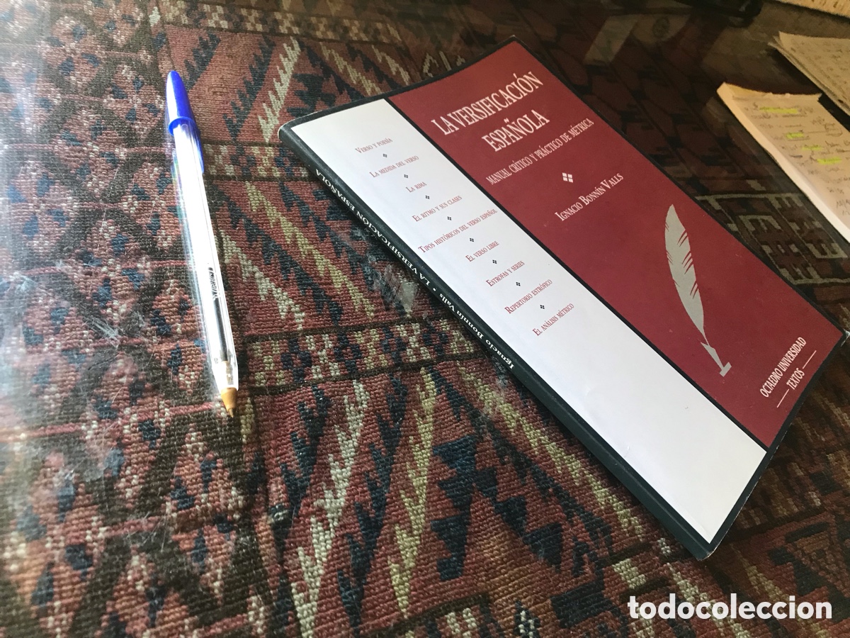 Libros de segunda mano: La versificaci&oacute;n espa&ntilde;ola. Ignacio Bonn&iacute;n Valls. Octaedro universidad
