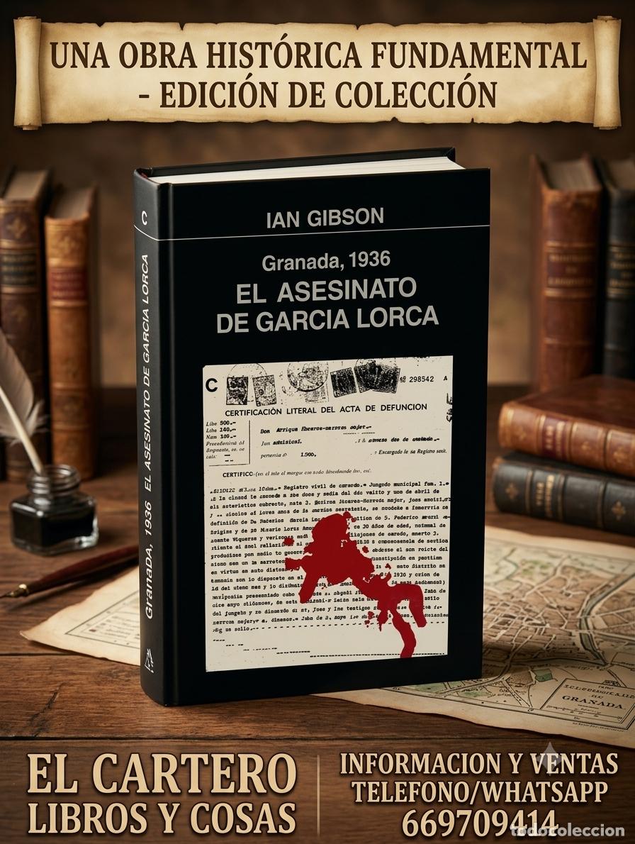 Libros de segunda mano: GRANADA EN 1936 EL ASESINATO DE FEDERICO GARC&Iacute;A LORCA IAN GIBSON