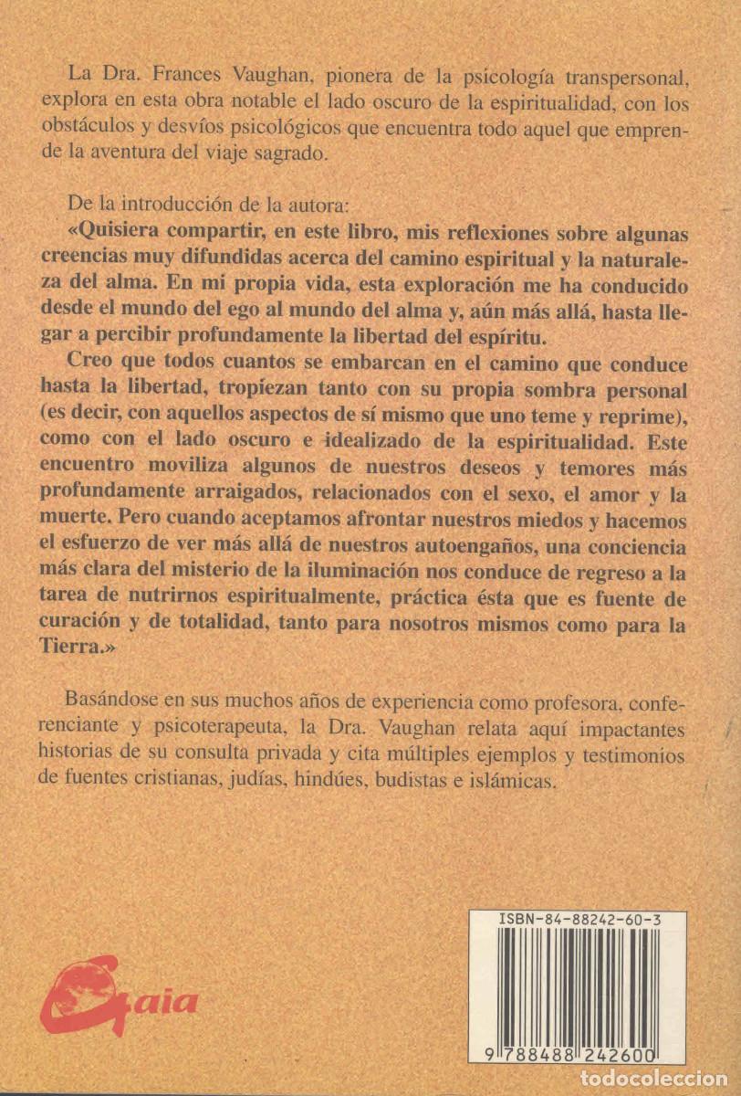 Libros de segunda mano: SOMBRAS DE LO SAGRADO. Frances Vaughan. - Foto 2