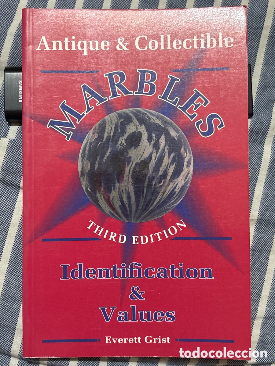 Libros de segunda mano: LIBRO CAT&Aacute;LOGO ANTIQUE & COLLECTIBLE MARBLES IDENTIFICATION & VAL&Uacute;ES ( BOLA CANICA CANICAS )
