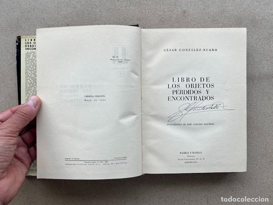 Libros de segunda mano: Libro de los objetos perdidos y encontrados / C&eacute;sar Gonz&aacute;lez-Ruano / - Foto 5
