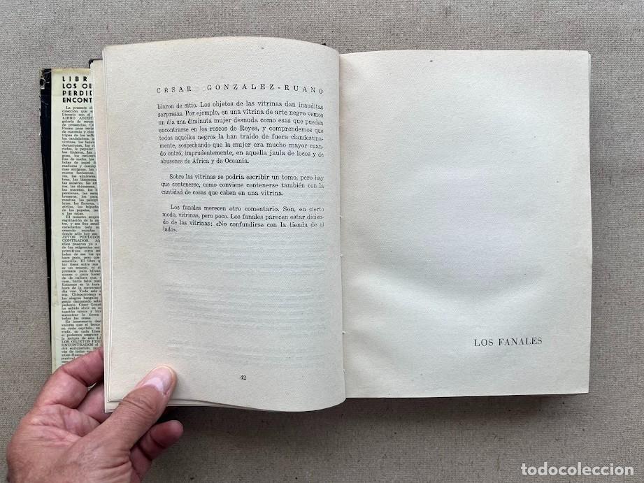 Libros de segunda mano: Libro de los objetos perdidos y encontrados / C&eacute;sar Gonz&aacute;lez-Ruano / - Foto 8