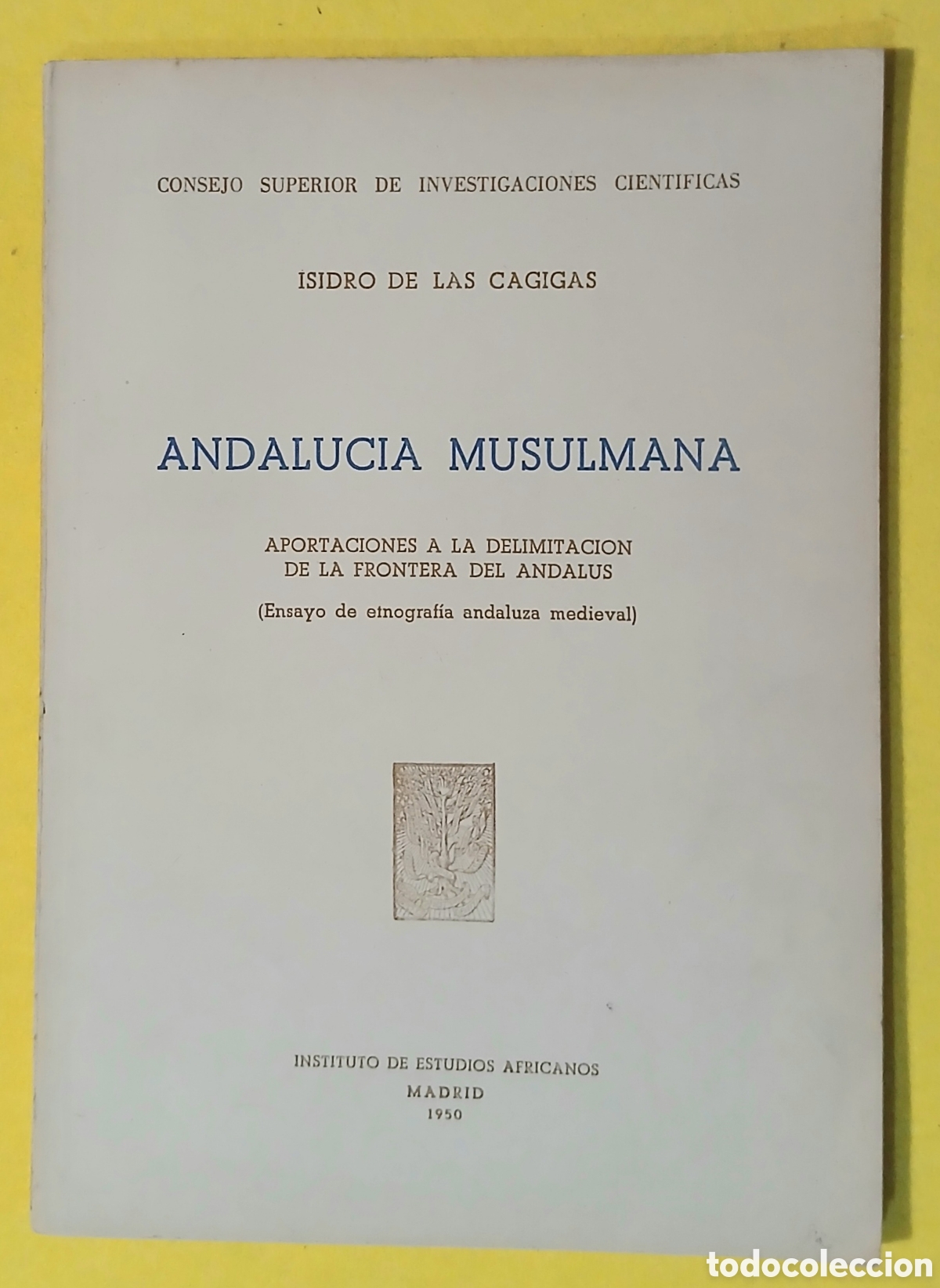 Libros de segunda mano: Andalucia musulmana, Isidro de las Cagigas - Foto 2