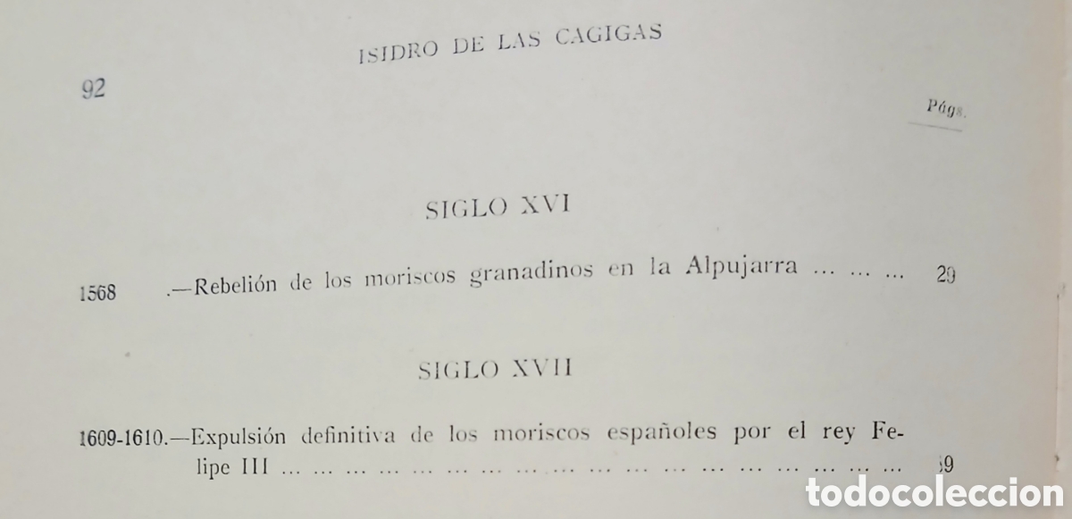 Libros de segunda mano: Andalucia musulmana, Isidro de las Cagigas - Foto 10