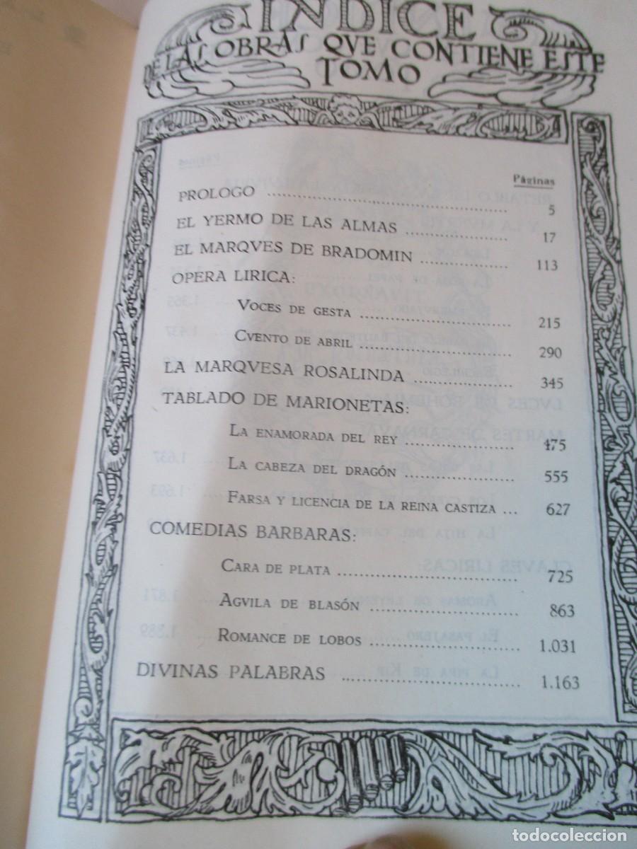 Libros de segunda mano: RAM&Oacute;N DEL VALLE INCL&Aacute;N Obras completas ( 2 tomos) W41496 - Foto 5