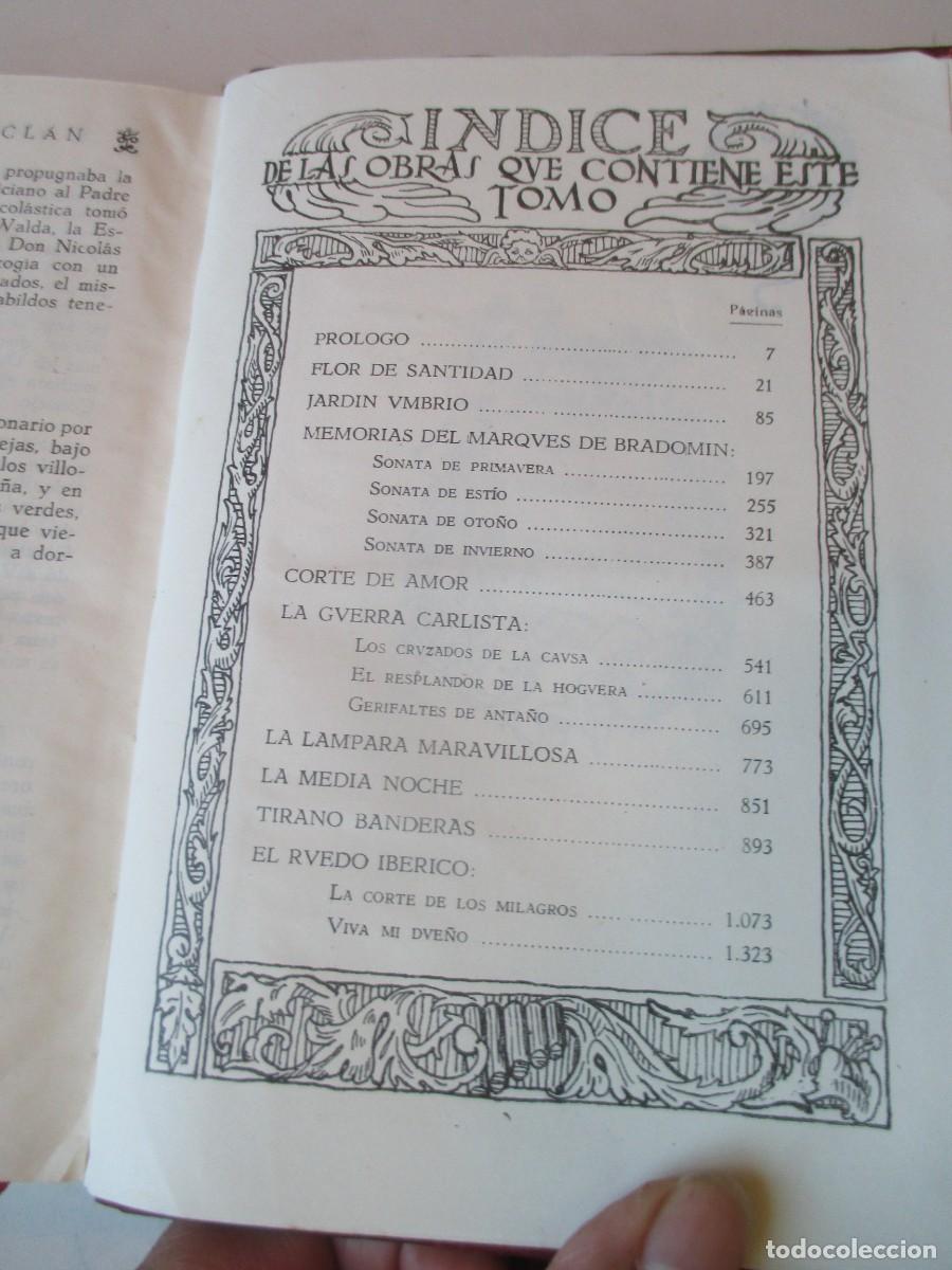 Libros de segunda mano: RAM&Oacute;N DEL VALLE INCL&Aacute;N Obras completas ( 2 tomos) W41496 - Foto 7