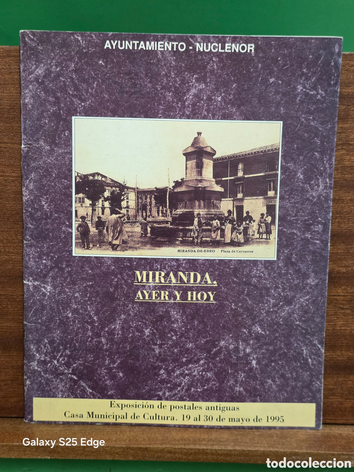 Libros de segunda mano: CAT&Aacute;LOGO DE LA EXPOSICI&Oacute;N...&rdquo;&rdquo;MIRANDA, AYER Y HOY&rdquo;&rdquo;...POSTALES ANTIGUAS...1995...