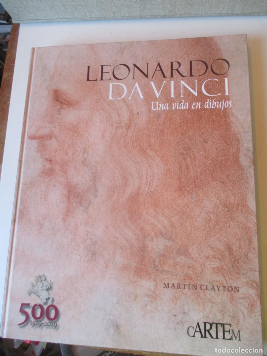 Libros de segunda mano: MARTIN CLAYTON Leonardo Da Vinci Una vida en dibujos W41499