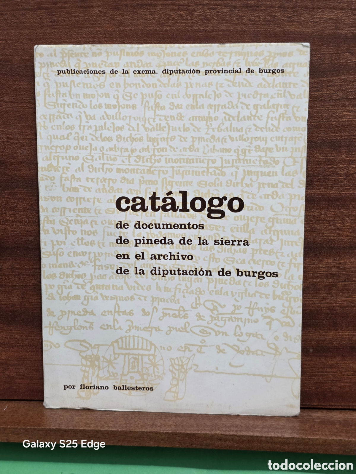 Libros de segunda mano: &rdquo;&rdquo;CAT&Aacute;LOGO DE DOCUMENTOS DE PINEDA DE LA SIERRA EN EL ARCHIVO DE LA DIPUTACI&Oacute;N DE BURGOS&rdquo;&rdquo;...1974..