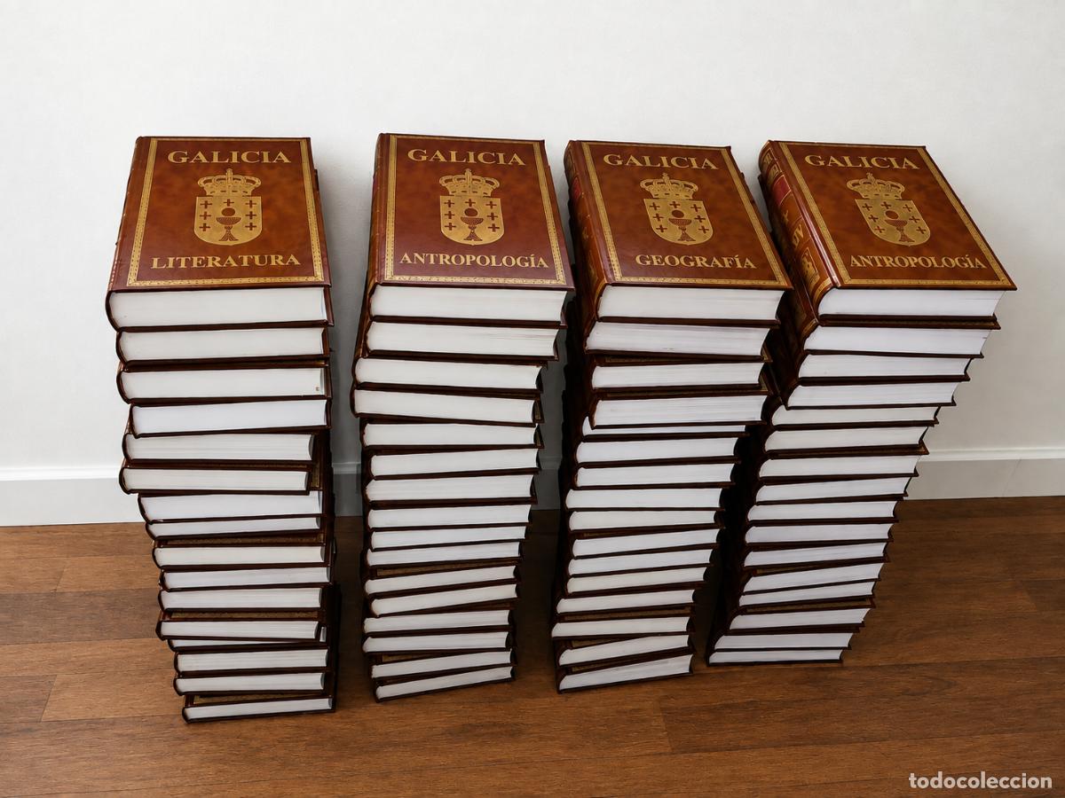 Libros de segunda mano: Colecci&oacute;n completa &rdquo;Proyecto Galicia&rdquo; &ndash; H&eacute;rcules Ediciones (64 vol&uacute;menes) - Foto 2