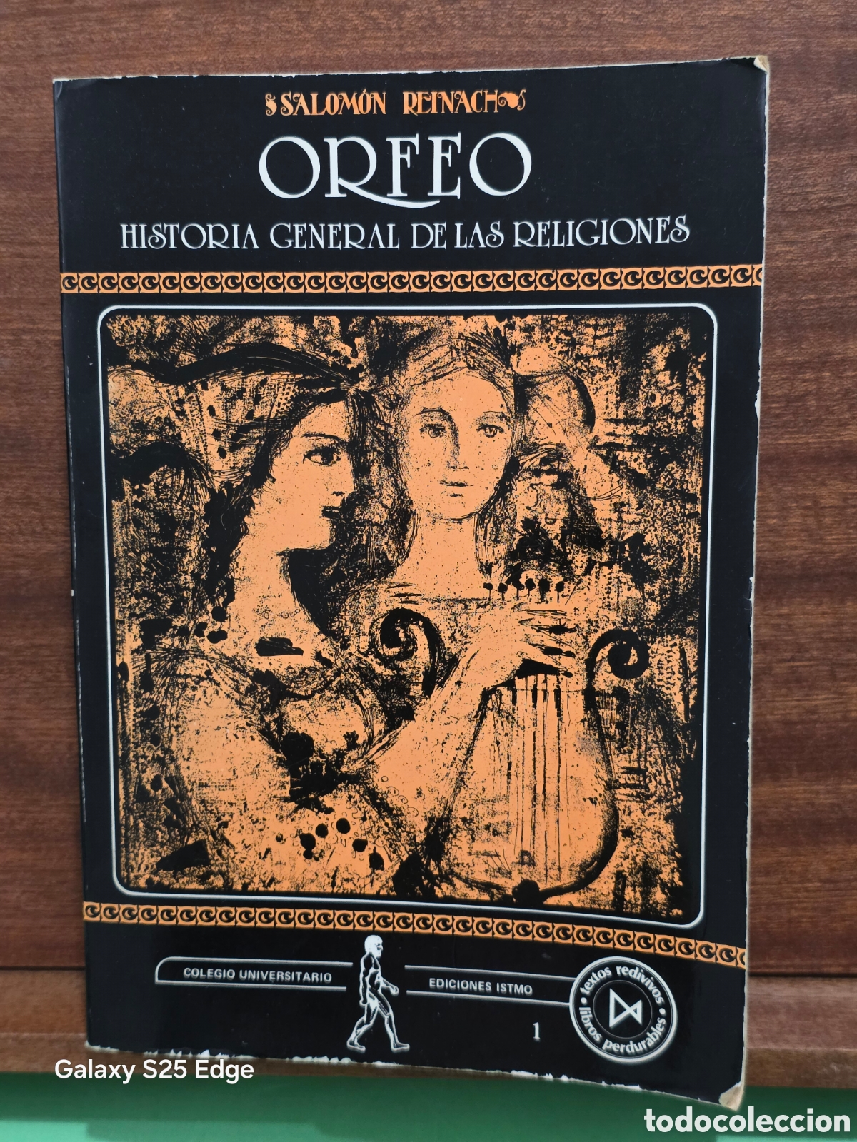 Libros de segunda mano: &rdquo;&rdquo;ORFEO, HISTORIA GENERAL DE LAS RELIGIONES&rdquo;&rdquo;...SALOM&Oacute;N REINACH...FACSIMIL...ED. ISTMO..1985.......