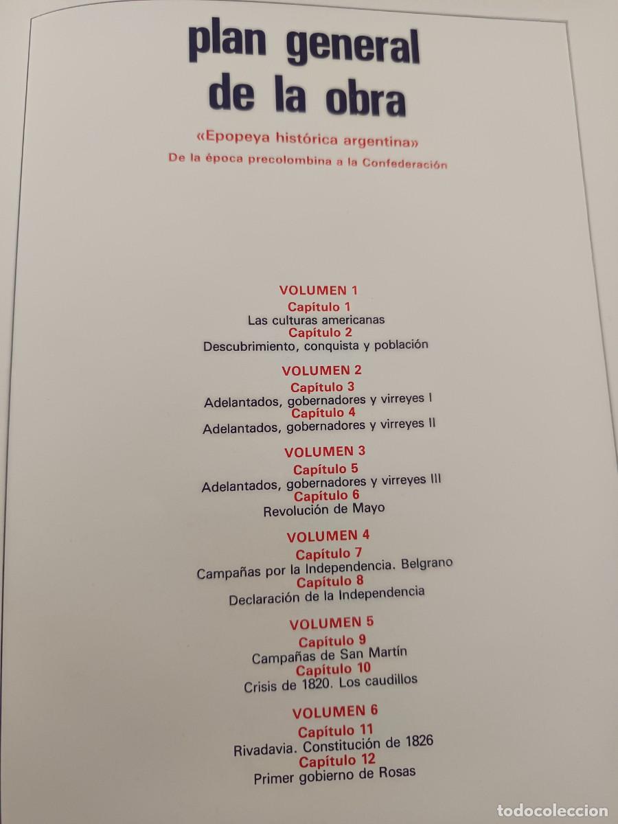 Libros de segunda mano: Epopeya Hist&oacute;rica Argentina - Foto 5